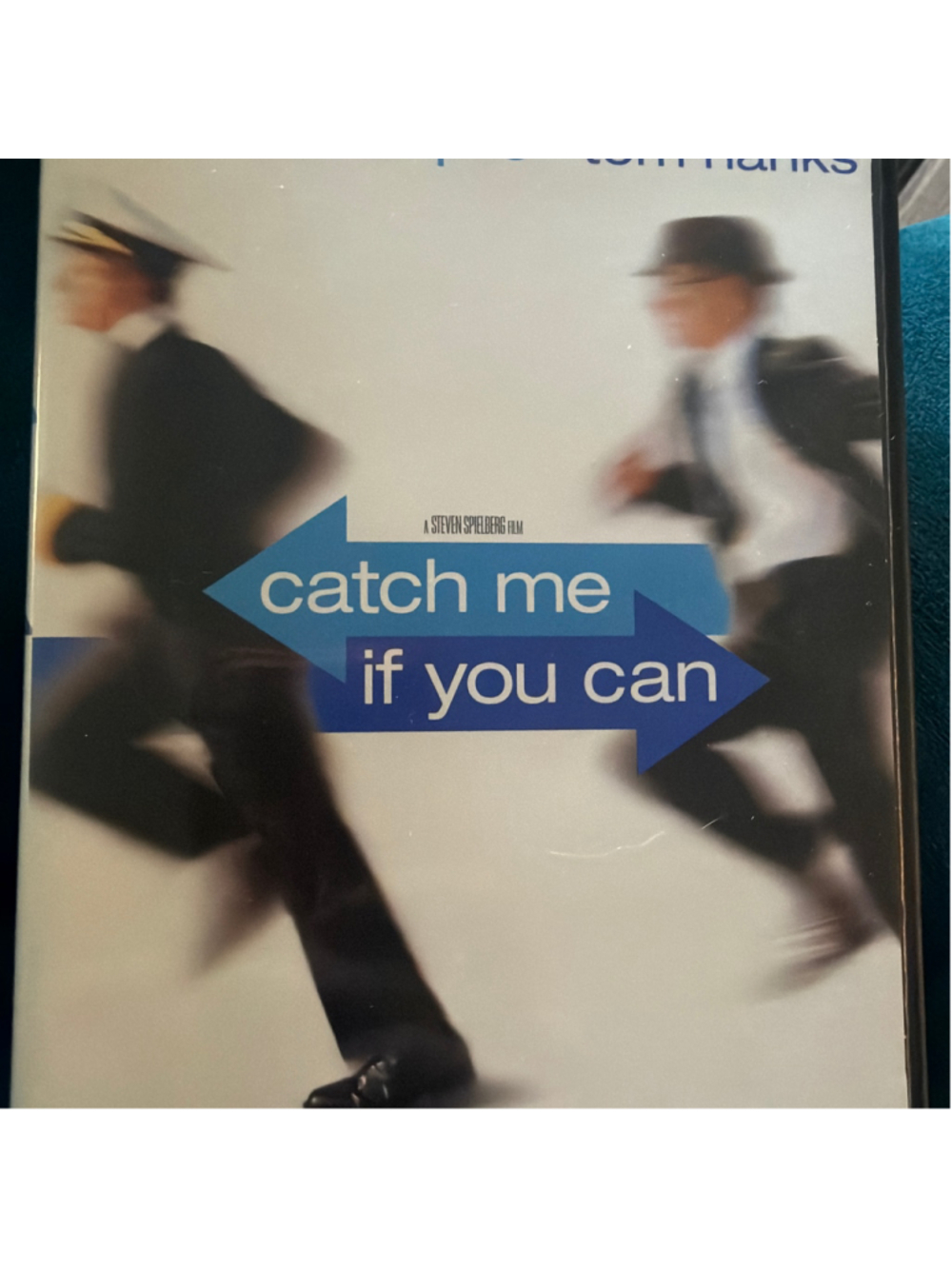 Catch Me If You Can DVD Movie Standard One Size White Blue